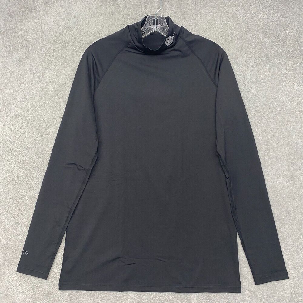 SParms Shirt Womens L Black Sun Protection Unisex UV Cooling Golf UPF50 LPGA M‎